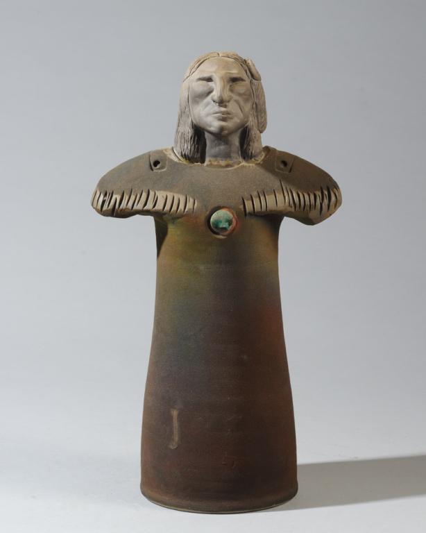 Leslie Mitchell Raku Pottery Sculpture (1 of 4)