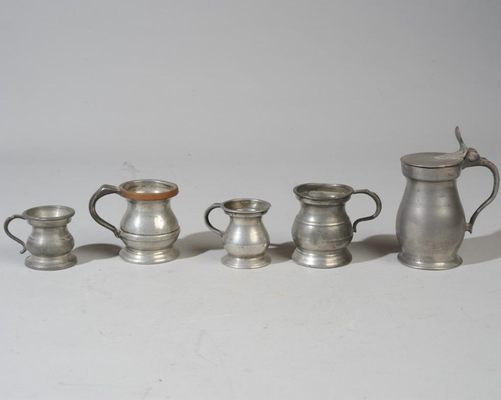 Antique English & Scottish Pewter Lot (1 of 3)