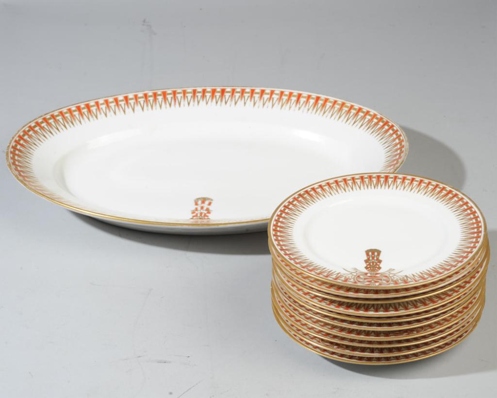Richard Ginori Khedive Platter, Dishes (1 of 4)