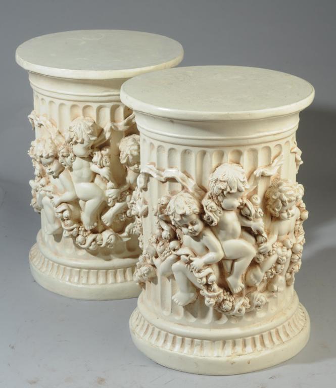 Pair of Baroque Style Columns (1 of 3)