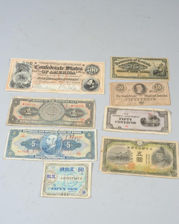 Obsolete Foreign, Military, Bank Notes / Currency (1 of 4)