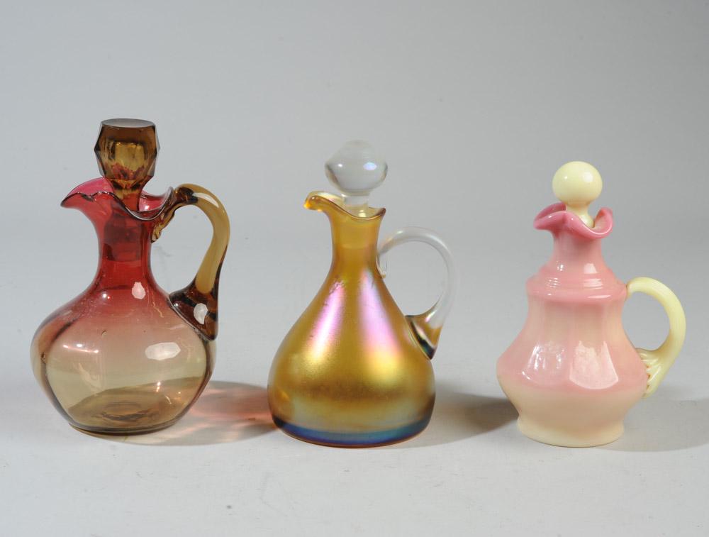 Three Art Glass Cruets (1 of 11)