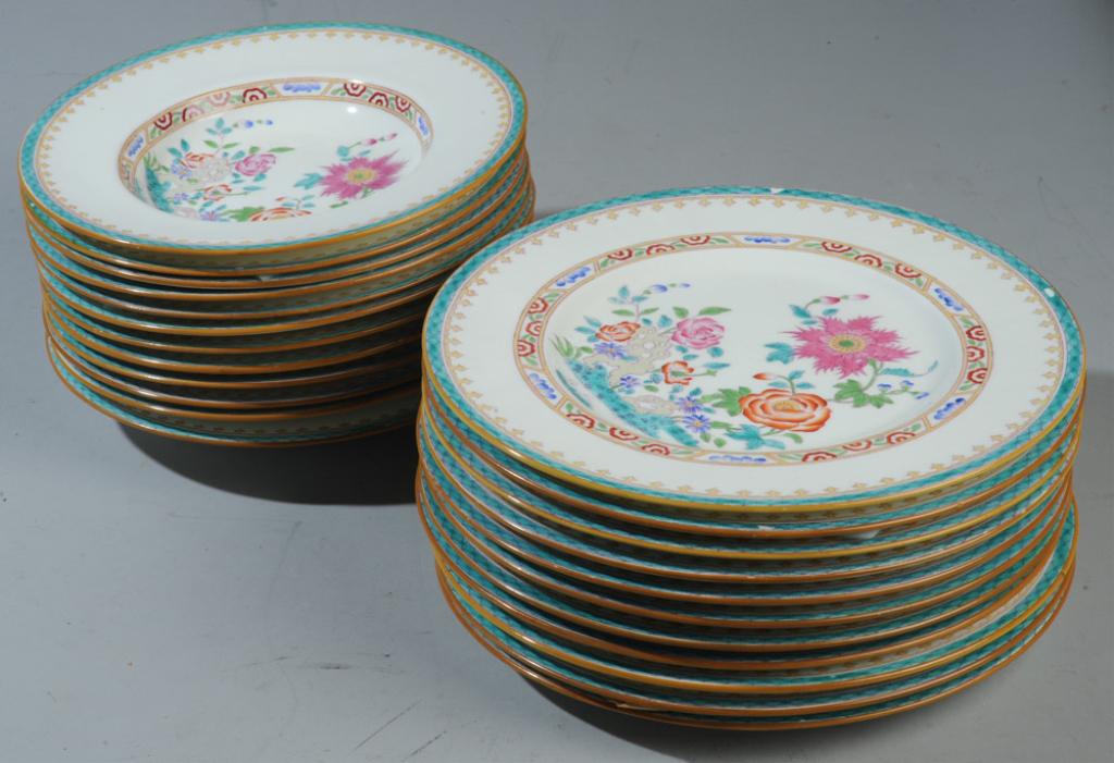 Minton B864 Dinner Plates & Bowls for J E Caldwell (1 of 5)