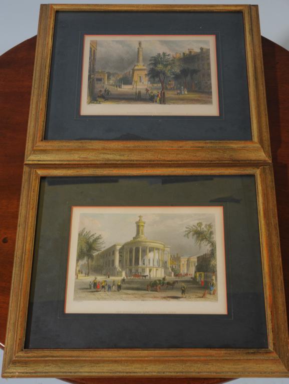 Two Hand Colored Engravings After W.H. Bartlett (1 of 3)