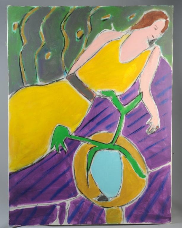 Ted Turner (American, 1922 - 2002) Oil on Canvas (1 of 4)