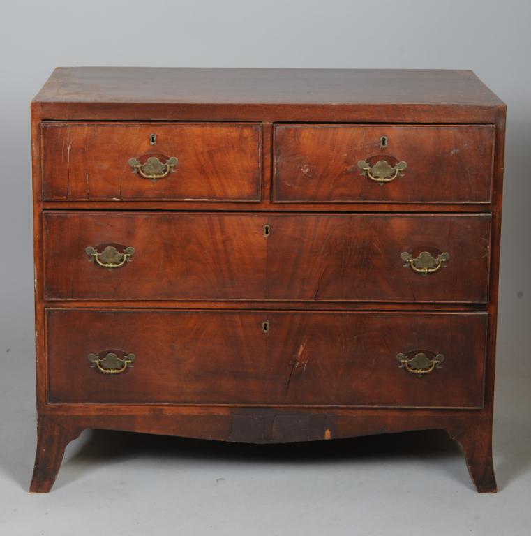 19th C. Regency Bachelor's Chest (1 of 8)