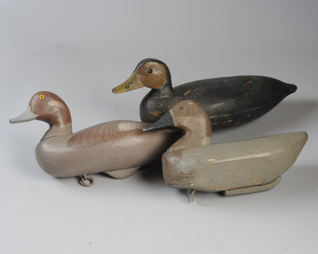 Three Weighted Duck Decoys (1 of 6)