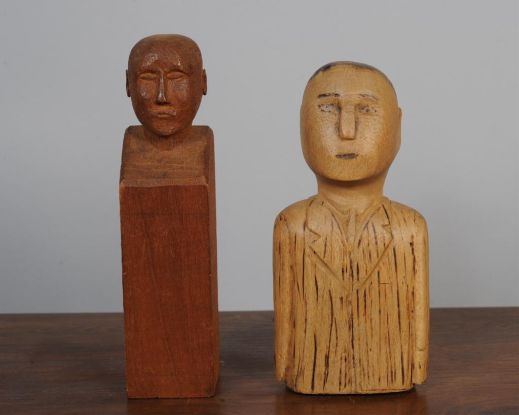 Two Anonymous Folk Art Carvings (1 of 6)