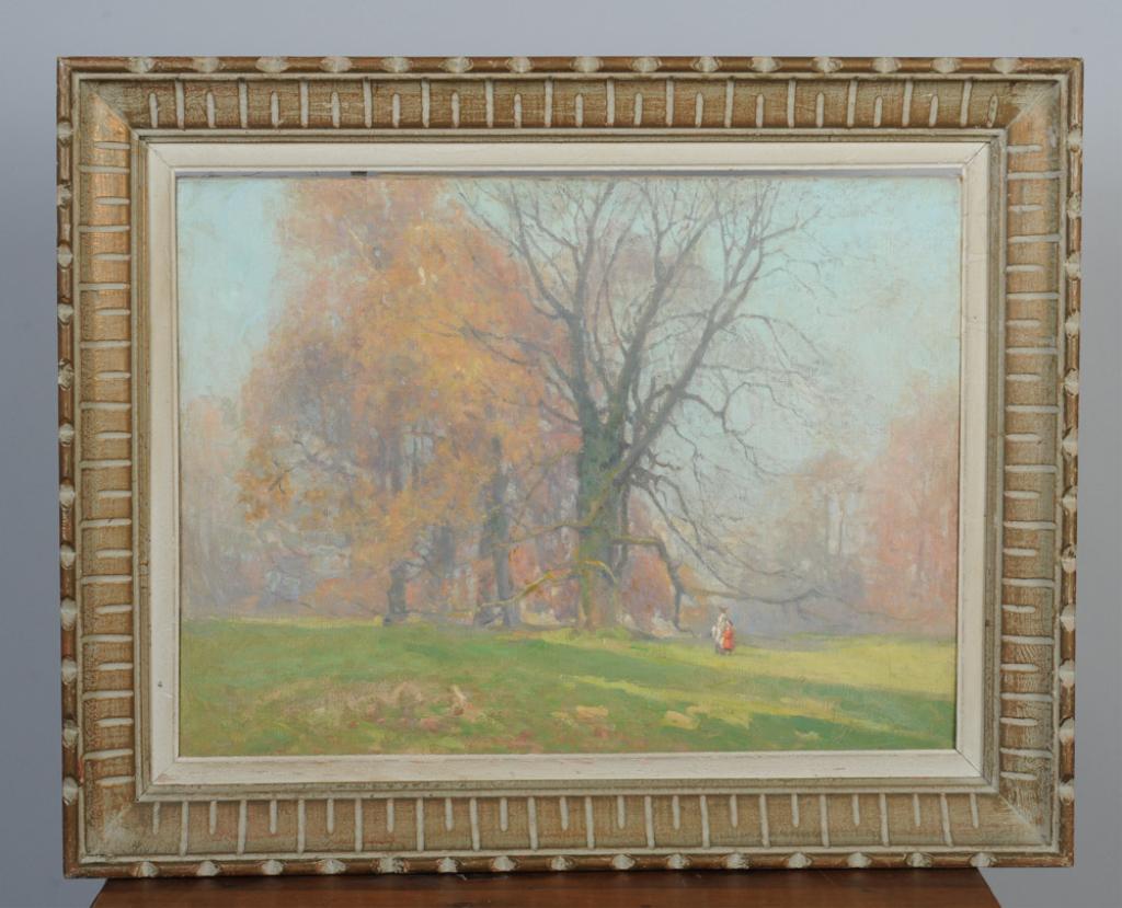 Continental Oil on Canvas, Illegibly Signed (1 of 7)