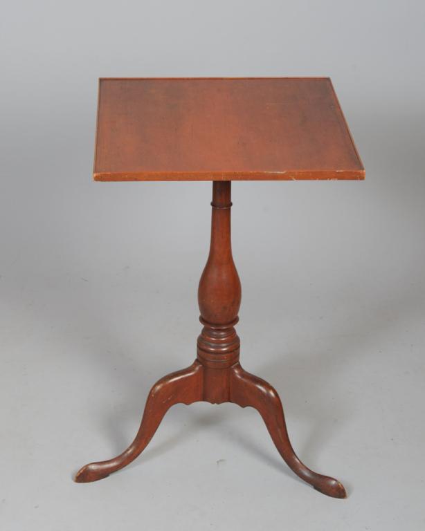 Early 19th C. American Cherry Candlestand (1 of 6)