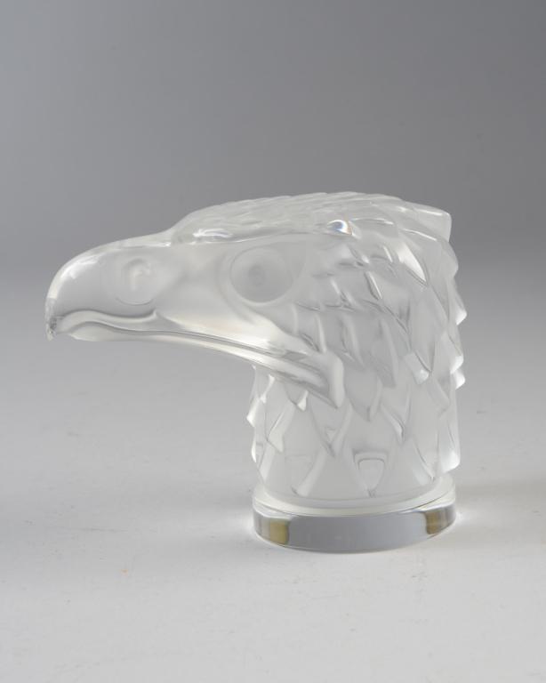 Eagle Head Signed Lalique (1 of 6)