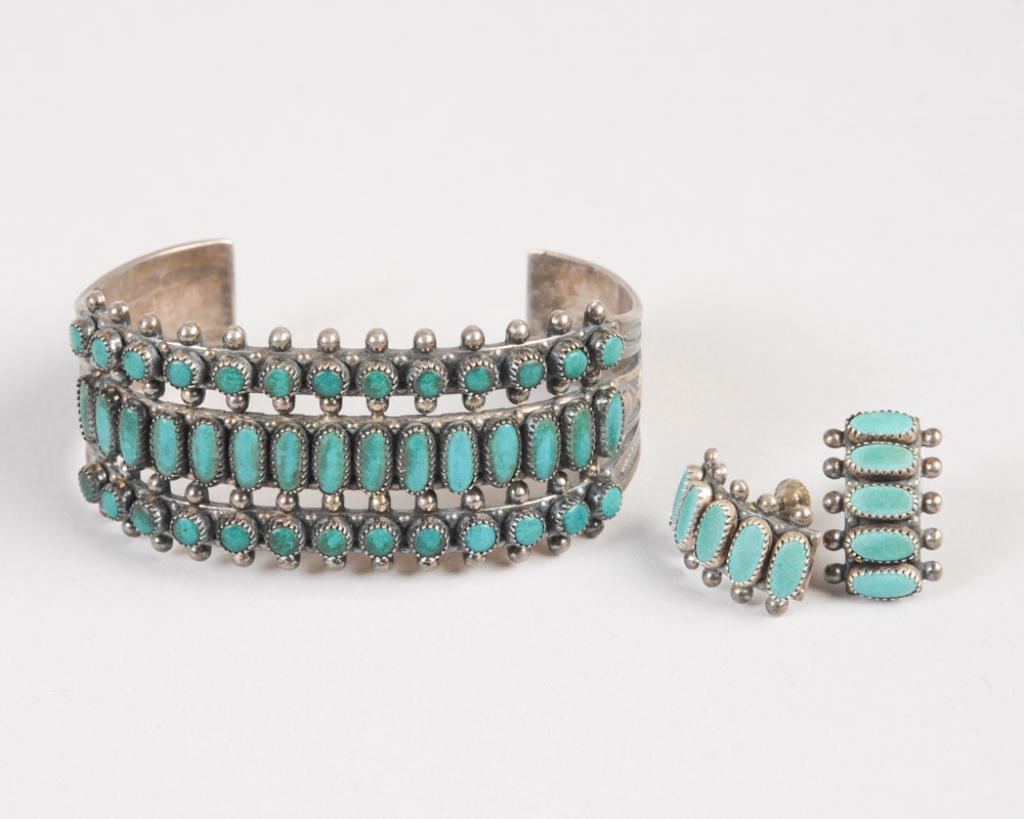 Native American Style Sterling & Turquoise Jewelry (1 of 7)