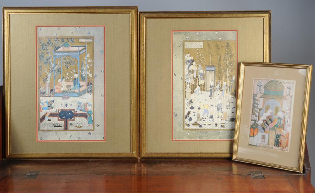 Three Persian Miniature Prints (1 of 3)