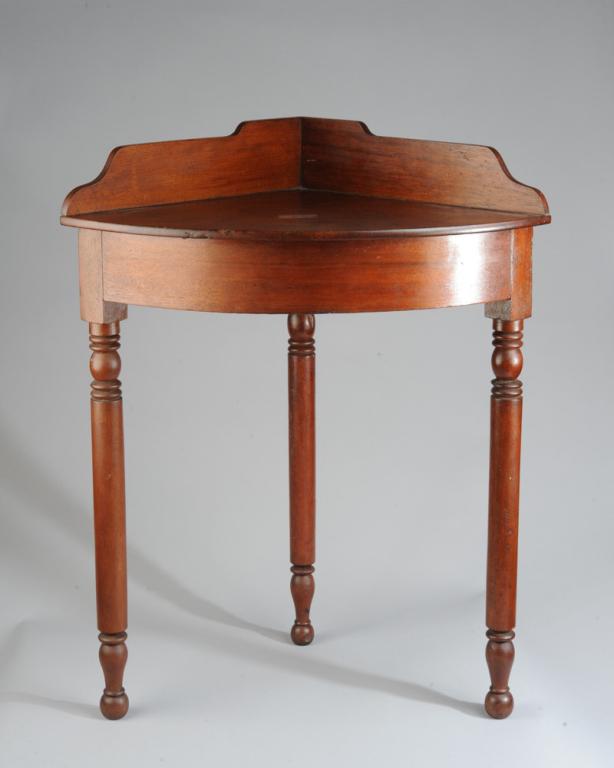 19th C. High Country Sheraton Corner Stand (1 of 5)
