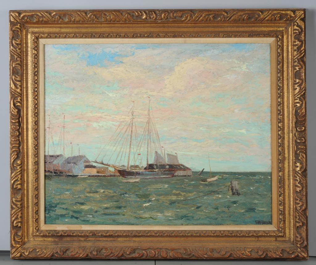 William N. Hasler (1865 - 1933) Marine Painting (1 of 14)