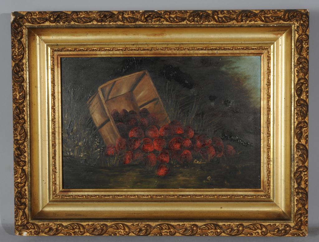 Oil Painting of Strawberries (1 of 4)