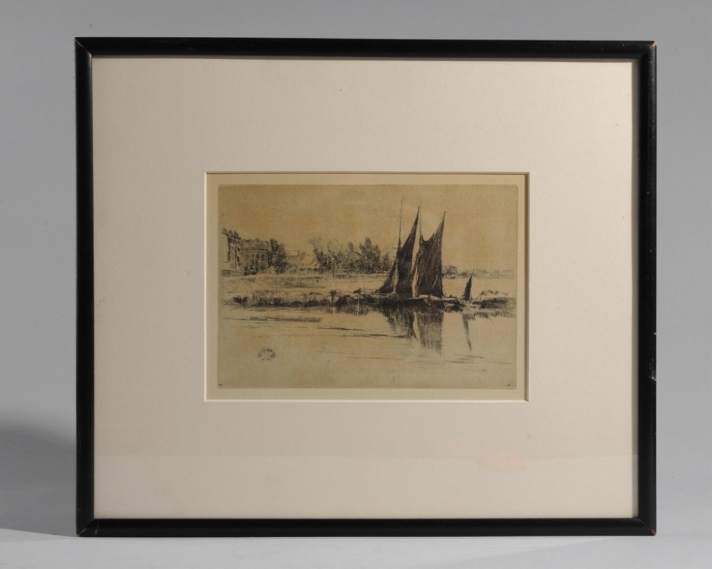 Original Etching, James McNeill Whistler (1 of 4)