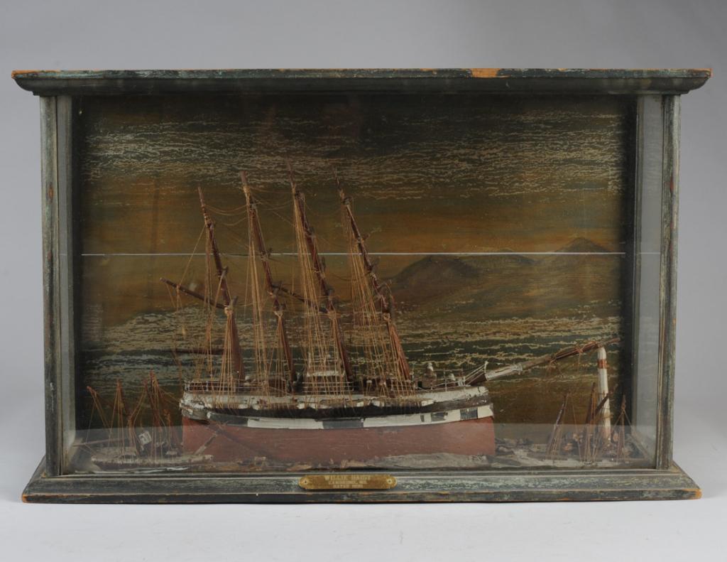 19th C. Ship Diorama (1 of 6)