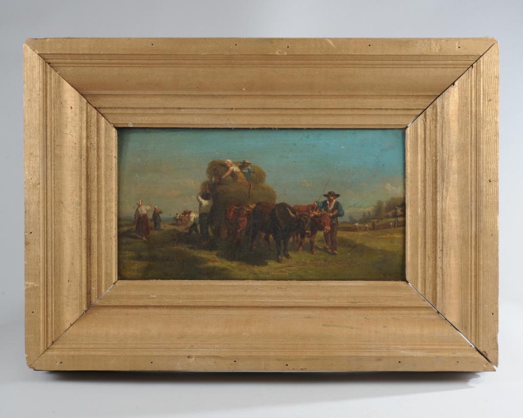 19th C. Continental Oil on Panel (1 of 4)