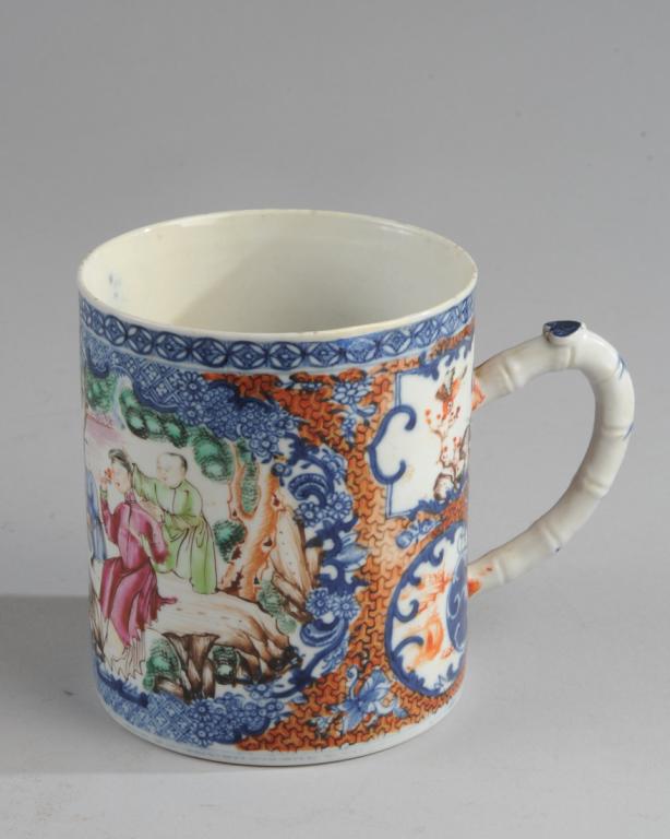 18th C. Chinese Famille Rose Tankard (1 of 9)