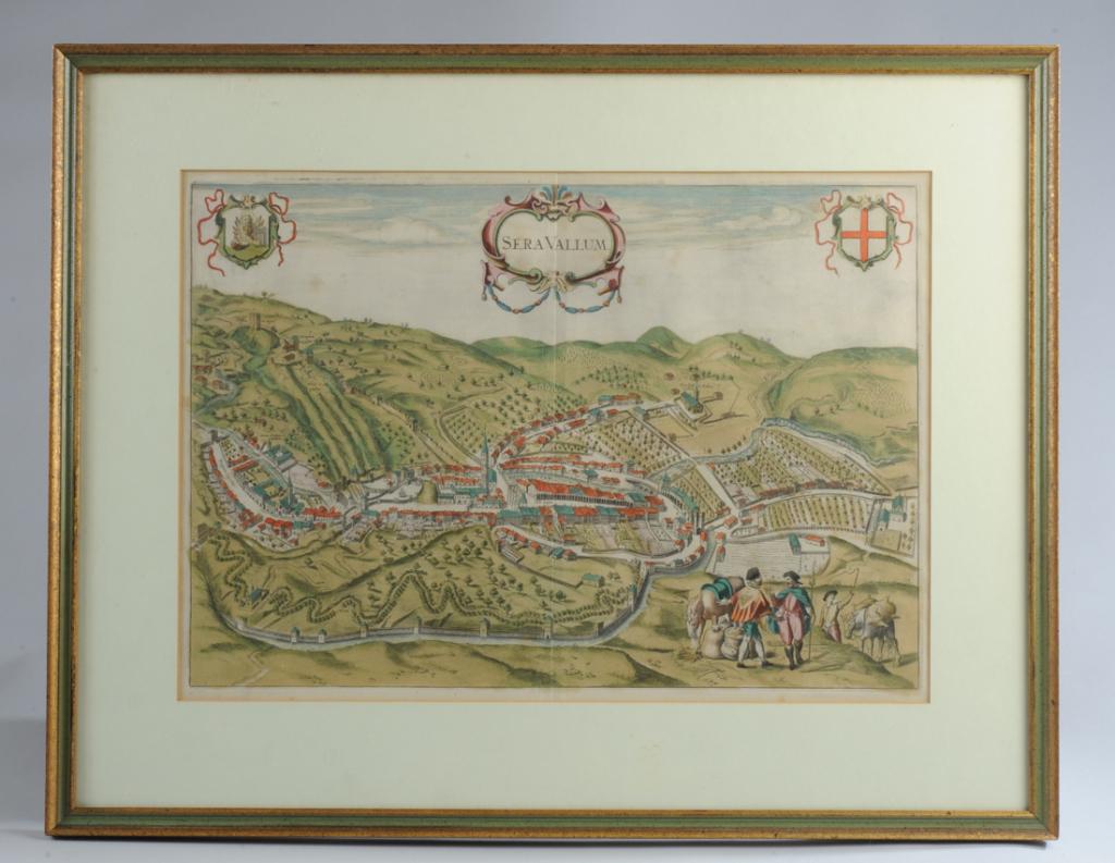 Georg Braun & Frans Hogenberg, Sera Vallum (1 of 4)