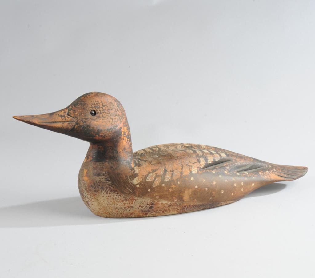 Flat Bottomed Loon Decoy (1 of 6)