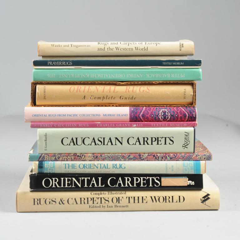 13 Pcs. Books / Booklets on Rugs & Carpets (1 of 1)