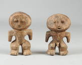 Pair Lega Figures, D. R. Congo