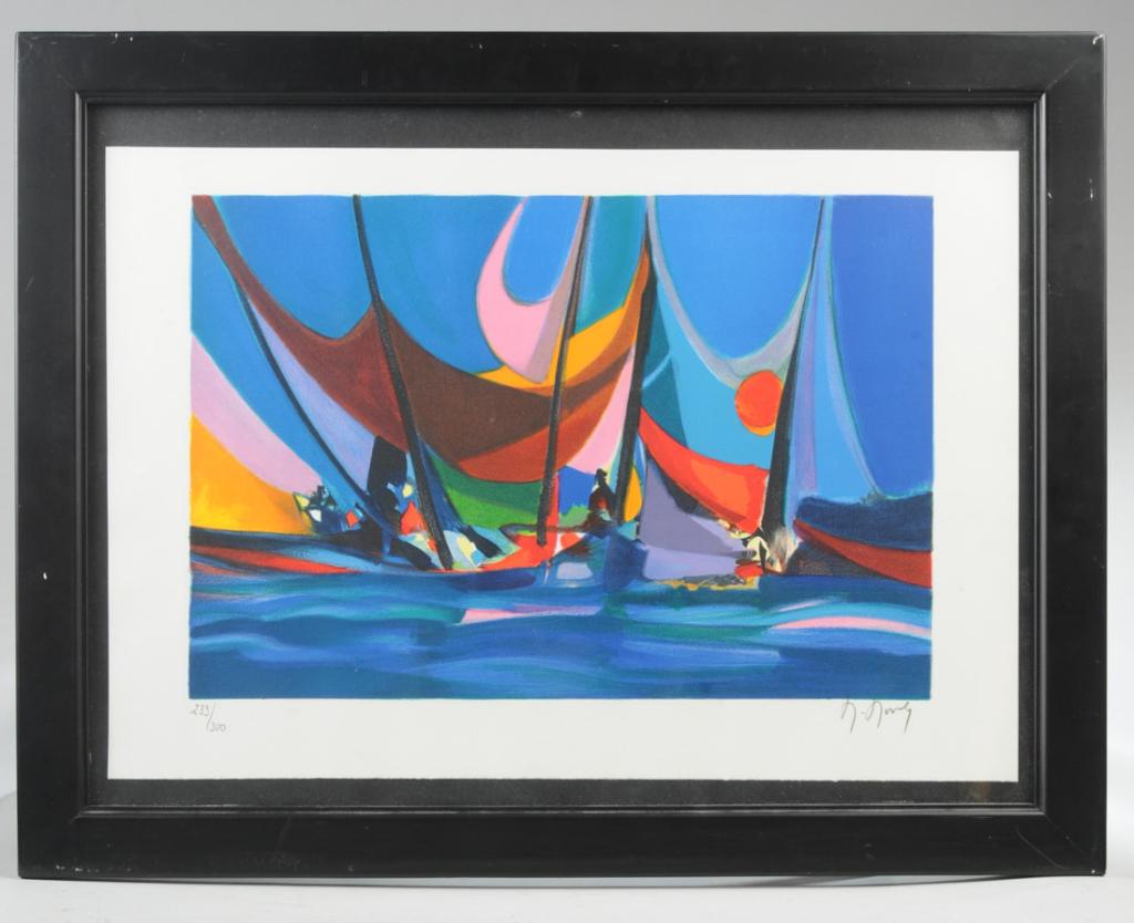 Marcel Mouly (1918-2008) Signed Lithograph (1 of 4)