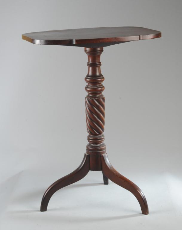 Antique Tilt Top Candle Stand (1 of 4)