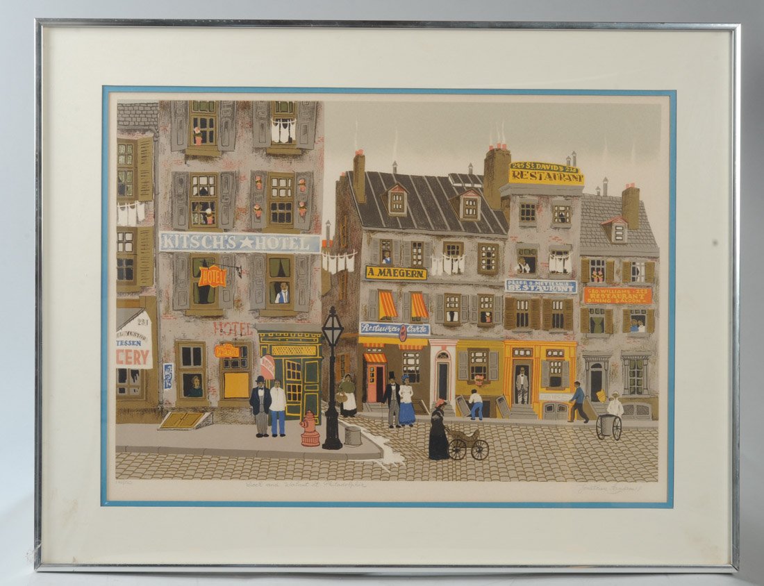 Jonathan Andrews Signed Lithograph (1 of 3)