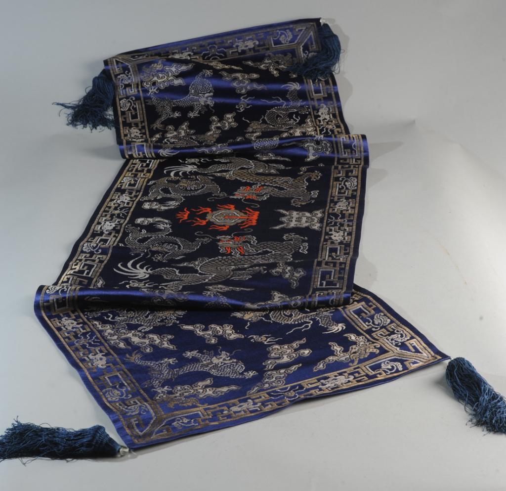 Chinese Silk Brocade Dragon Panel (1 of 8)