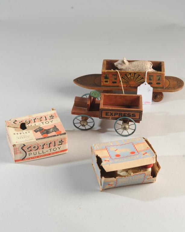 Vintage Pull-Toy Lot, Hubley, + (1 of 2)