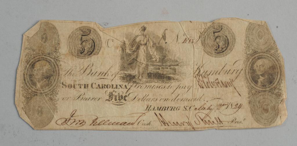 South Carolina $5 Note (1 of 2)