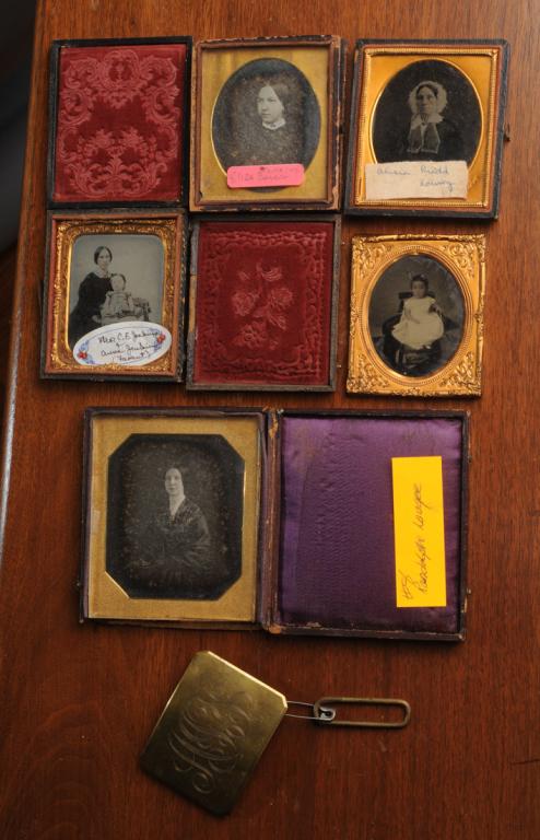 Group Lot Tin Type Photographs (1 of 1)