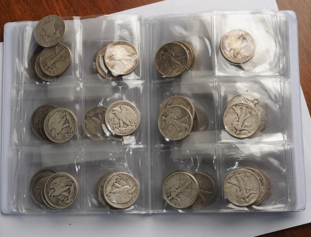 Mixed Lot of Silver Half Dollars (1 of 1)