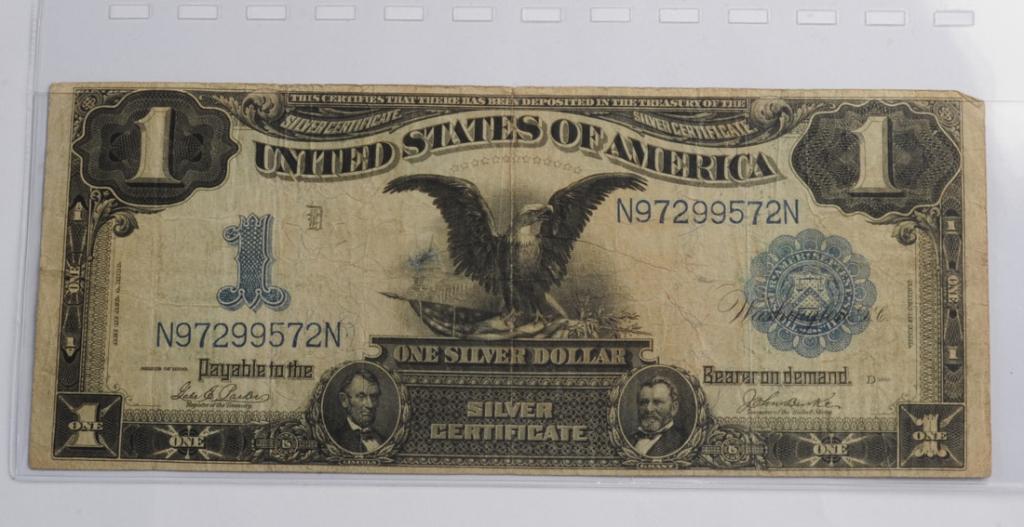 1899 1-Dollar Silver Certificate w/ Eagle (1 of 2)