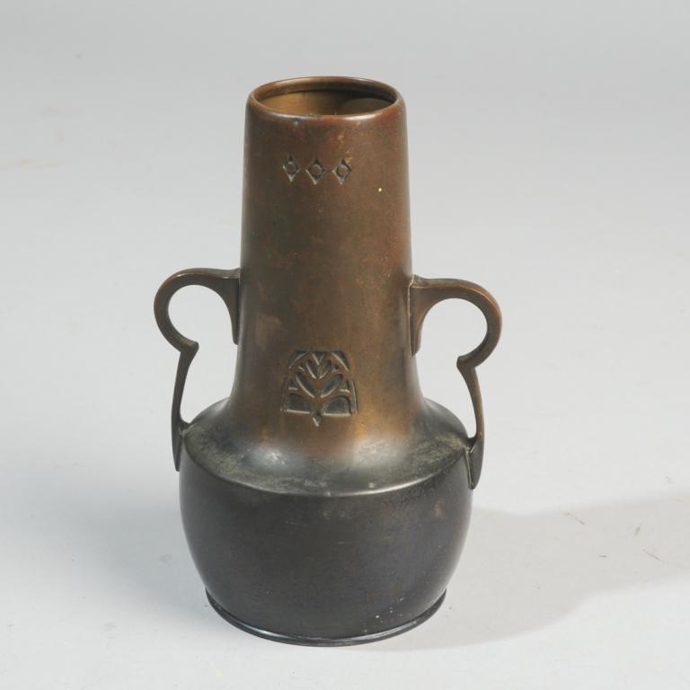 Carl Deffner Jugendstil Art Nouveau Copper Vase (1 of 5)