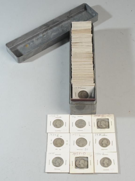 90+ Silver Quarters (1 of 4)