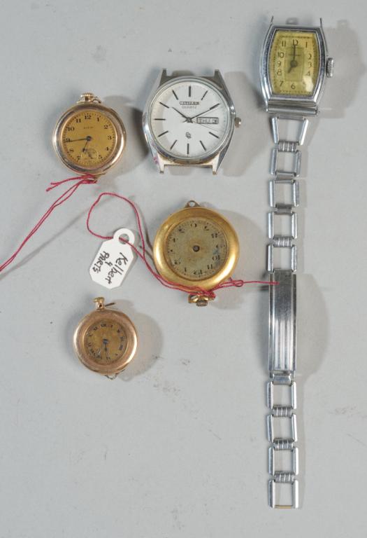 Lot of Small Pocket Watches & Wrist Watches (1 of 1)