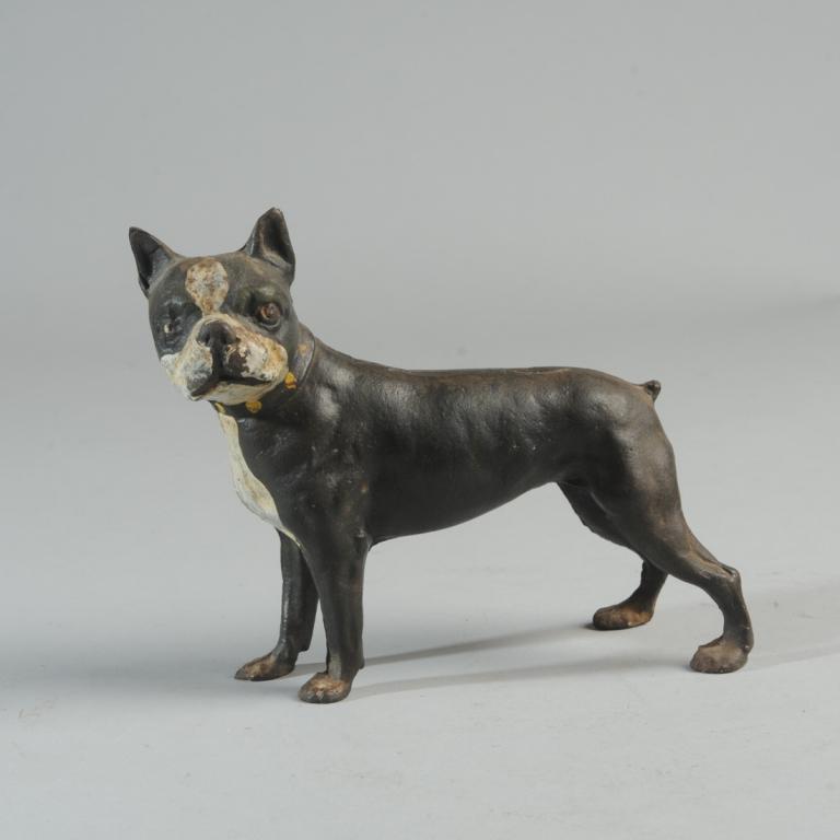 Cast Iron Boston Terrier Door Stop (1 of 5)