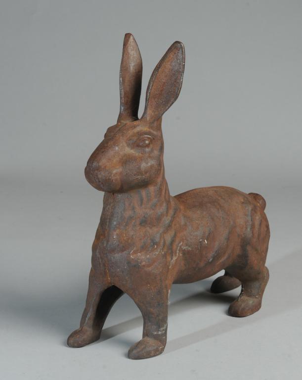 Cast Iron Rabbit Doorstop (1 of 3)