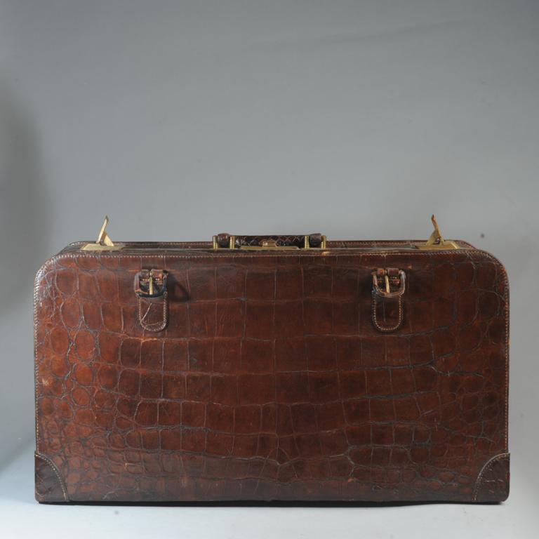 Vintage Alligator Suitcase (1 of 6)