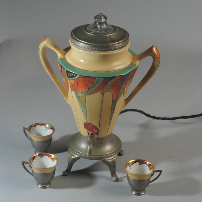 Fraunfelter Royal Rochester Art Deco Coffee Urn+ (1 of 4)
