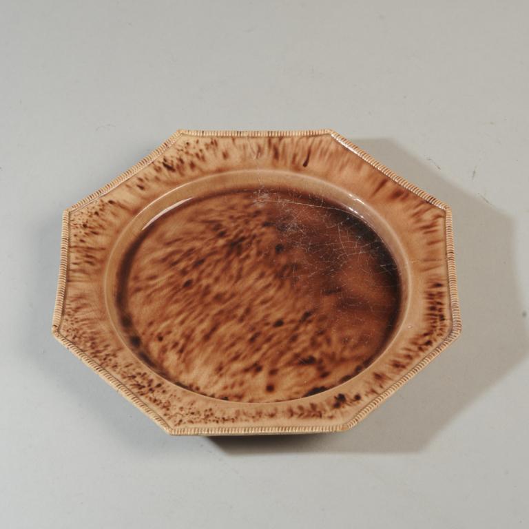 18th C. Whieldon Ware / Tortoiseshell Ware Plate (1 of 3)