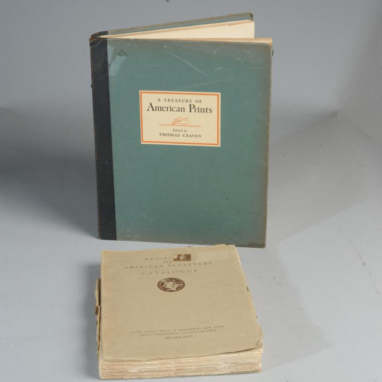 1923 American Sculpture Exhibition Catalog, + (1 of 11)