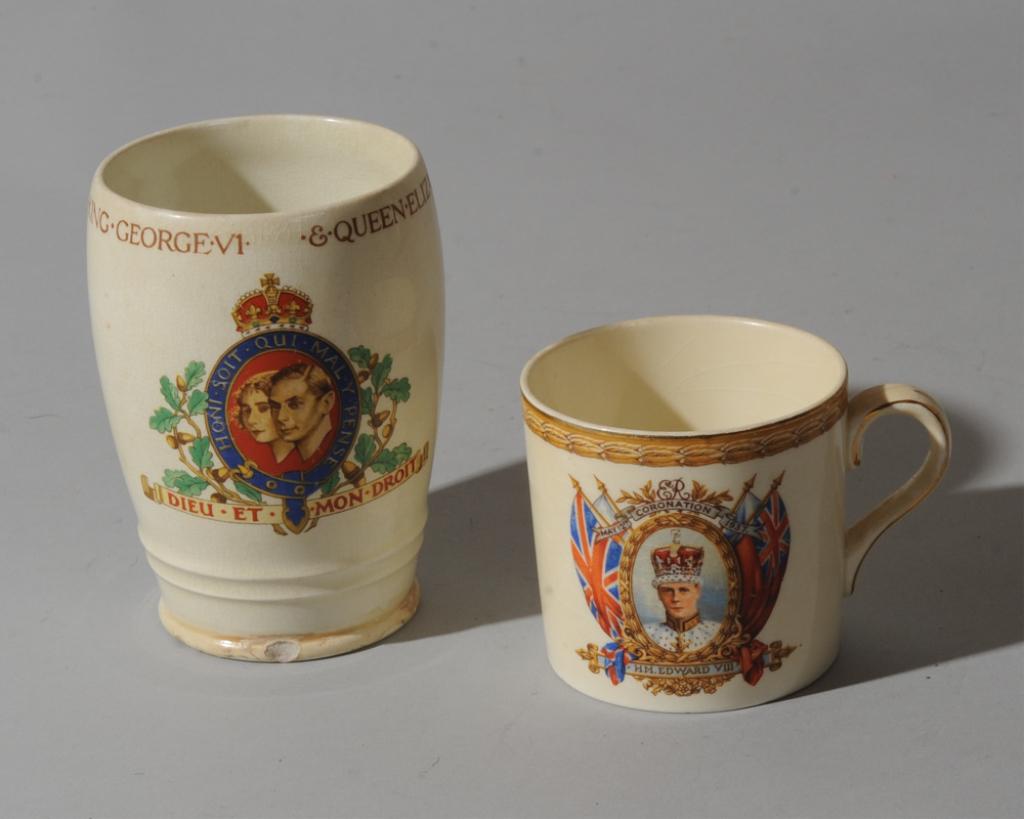 2 English Coronation Mugs (1 of 5)