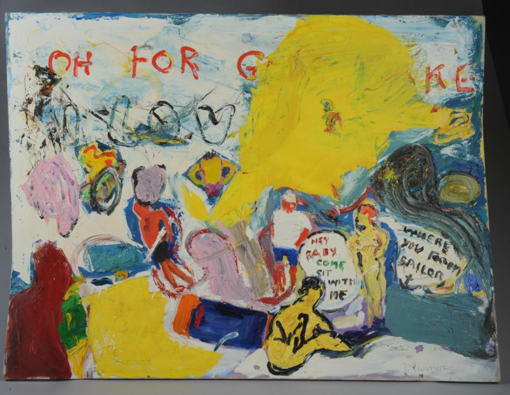 Ted Turner (American, 1922 - 2002) Oil on Canvas (1 of 6)