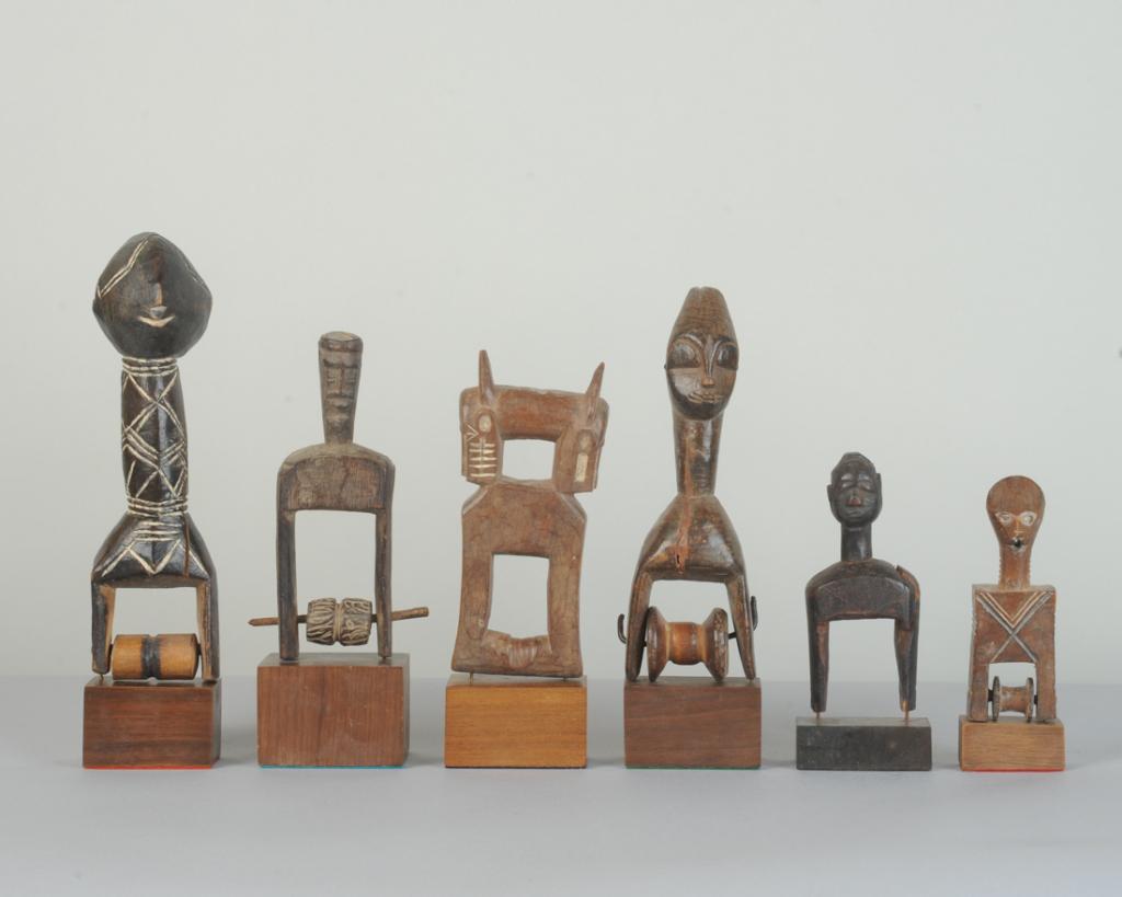 Lot  African Heddle Pulleys Ex-Thomas McNemar (1 of 8)