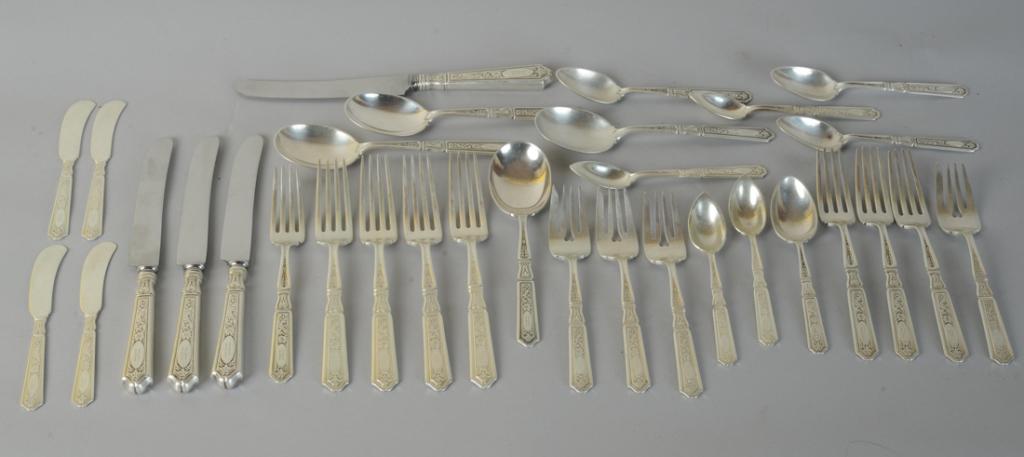 32 Pcs. Gorham Sterling Silver Flatware (1 of 9)